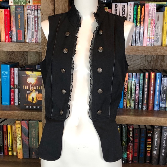 Vanity vintage style vest K345 - Picture 2 of 8